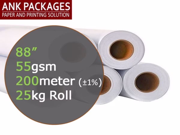 88-inches Plotter Paper Roll 55gsm