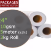 24-inches Plotter Paper Roll 110gsm